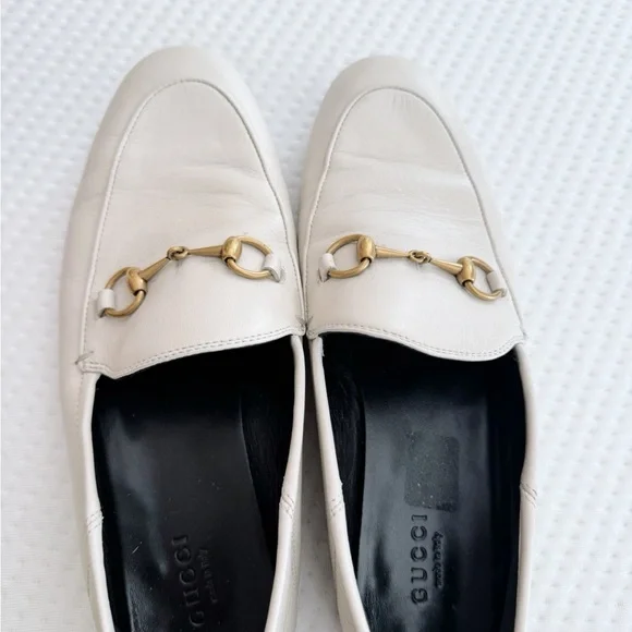 Gucci Mystic White Loafers (Brixton)
